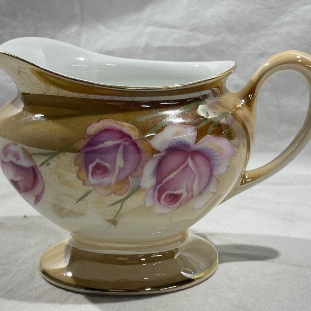 Porcelain Rose Bud Creamer